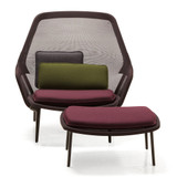 Vitra Slow Chair Knit in Brown