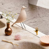 Vitra Eames House Bird in Cotton White Ash on a table Vitra Eames House Bird in Cotton White Ash on a table