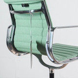 Vitra Eames EA 104 chair is Hopsak fabric