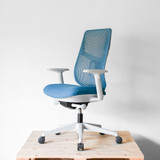 Herman Miller Verus TriFlex Peacock Office Chair | Re-Lived