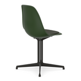 Eames DSL RE Plastic Side Chair with Upholstered Seat