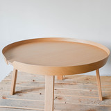 Muuto Around Coffee Table - 72cm Diam. / 36cm High - Ash | Re-Lived