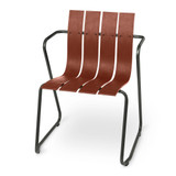 Mater Ocean Outdoor Chair in Burnt Red Mater Ocean Outdoor Chair in Burnt Red