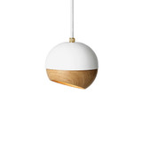 Mater Ray Pendant Light Small in White Mater Ray Pendant Light Small in White
