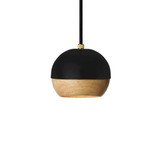 Mater Ray Pendant Light Small in Black Mater Ray Pendant Light Small in Black
