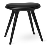 Mater Low Stool in Black Stained Beech Mater Low Stool in Black Stained Beech