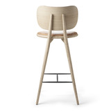 Mater High Backrest Stool in Natural Oak