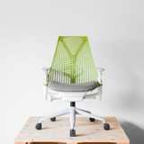Herman Miller Sayl Green Apple Office Chair | Re-Lived