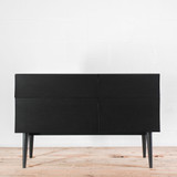 Muuto Reflect 2 Door Sideboard - Black| Re-Lived