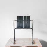 Mater Ocean Outdoor Chair Black | Re-Lived