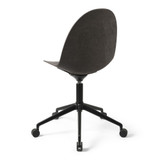 Mater Eternity Swivel Chair in Coffee Waste Black Mater Eternity Swivel Chair in Coffee Waste Black