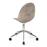 Mater Eternity Swivel Chair in Wood Waste Grey