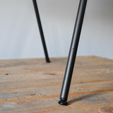 Mater Eternity Side Chair with Upholstered Seat - Rust Colour | Re-Lived Mater Eternity Side Chair with Upholstered Seat - Rust Colour | Re-Lived