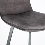 Gallery Palmer Stool - Grey | Re-Lived