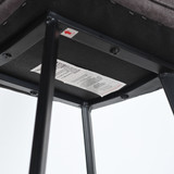 Gallery Palmer Stool - Grey | Re-Lived