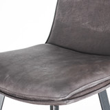 Gallery Palmer Stool - Grey | Re-Lived
