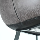 Gallery Palmer Stool - Grey | Re-Lived