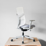 Herman Miller Verus White Office Chair | Re-Lived