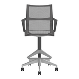 Herman Miller Setu Refresh Graphite / Alloy Workstool