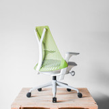 Herman Miller Sayl Green Apple Chair | Re-Lived 