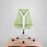 Herman Miller Sayl Green Apple Chair | Re-Lived 