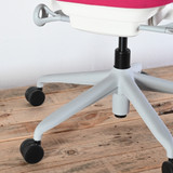 Herman Miller Sayl White / Pink Office Chair | Re-Lived 