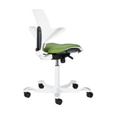 HAG Capisco Puls 8020 Office Chair White / Green - Black Friday 