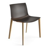 Arper Catifa Carta Wood Leg Chair