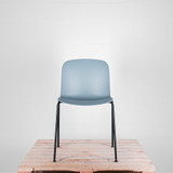 Connection Session Stacking Chair - Powder Blue | Re-Lived