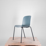Connection Session Stacking Chair - Powder Blue | Re-Lived