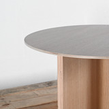 HAY Slit Coffee Table 650mm Diam. Oak| Re-Lived