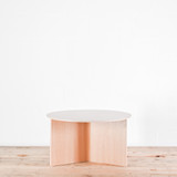 HAY Slit Coffee Table 650mm Diam. Oak| Re-Lived