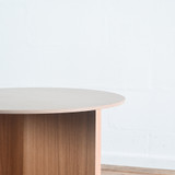 HAY Slit Coffee Table 650mm Diam. Oak| Re-Lived