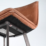 Gallery Palmer Stool - Brown | Re-Lived