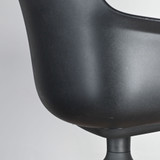 ORN Loria Black Tub Chair Upholstered Seat Pad | Re-Lived