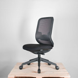 Orangebox Do Black NO ARMS Office Chair - Re-Lived