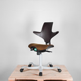 HAG Capisco Puls 8020 Brown Office Chair | Re-Lived