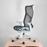 Herman Miller Cosm Glacier / Graphite High Back Office Chair | Re-Lived