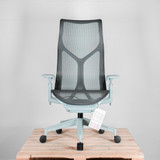Herman Miller Cosm Glacier / Graphite High Back Office Chair | Re-Lived