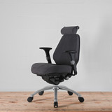 RH Logic 300 Elite Office Chair with Coccyx Cutout Seat and Arms| Re-Lived
