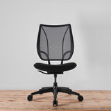 Humanscale Liberty Black Mesh Back Chair - NO Arms | Re-Lived