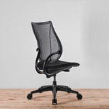 Humanscale Liberty Black Mesh Back Chair - NO Arms | Re-Lived