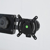 ARC Duo Monitor Arm with Clamp Mount - Black / Silver | Re-Lived