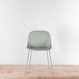 Muuto Fiber Lounge Side Chair - Dusty Green / 4 Leg Base | Re-Lived