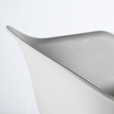 Muuto Fiber Arm Chair - Grey / 4 Leg Tube Base | Re-Lived