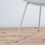 Muuto Fiber Arm Chair - Grey / 4 Leg Tube Base | Re-Lived