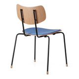 Carl Hansen VLA26P Vega Upholstered Dining Chair with Mood 4102 Fabric