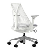 Herman Miller Sayl Chair white white sweep