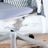 Herman Miller Sayl Slate Grey / White Chair | Re-Lived