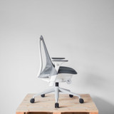 Herman Miller Sayl Slate Grey / White Chair | Re-Lived